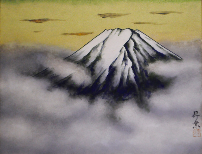 ギャラリー風のたより / 五十川 昇乗「富士」日本画